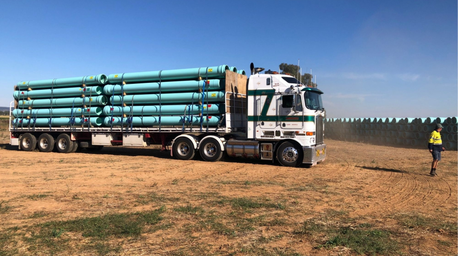 COWRA SHIRE COUNCIL BILLIMARI DROUGHT SECURITY PIPELINE